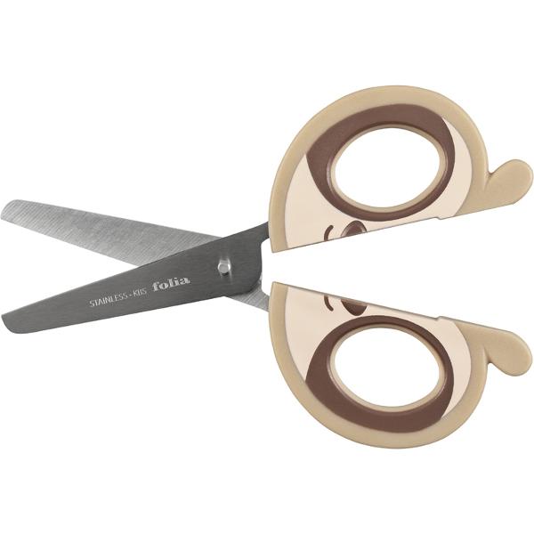 Foarfeca Scolara Cu Varf Rotund Lenes Folia F773