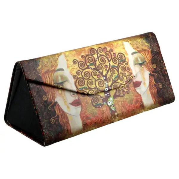 Etui pliabil artistic pentru ochelari &ndash; &bdquo;Golden Tears&rdquo; de Gustav KlimtText principal Protejeaz&259;-&539;i ochelarii cu rafinament Acest etui pliabil din colec&539;ia premium CARMANI cu motive inspirate de capodopera lui Gustav Klimt &bdquo;Golden Tears&rdquo; &icirc;mbin&259; protec&539;ia 