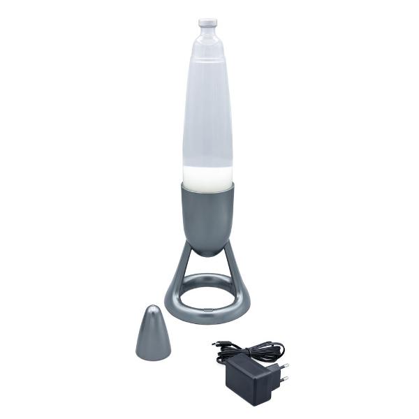 Lampa decorativa cu inaltimea de 35 cm ideala pentru decorarea dormitorului Include lumina LED cu ciclu automat in 7 culori Baza metalica sigura nu se arde daca este atinsa Functioneaza cu un stecher de retea inclusContinut 1 lampa decorativa instructiuni adaptor pentru prizaDimensiunile cutiei 1150 x 1150 x 3680 cmVarsta recomandata 14 aniBaterii functioneaza cu adaptorul inclusAten&539;ie NUMAI PENTRU UZ INTERIOR A nu se 