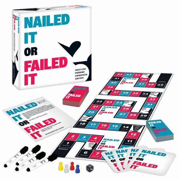 Jocul de societate Nailed it or Failed it este ideal pentru seri distractive cu prietenii petreceri sau chiar pentru o pauza amuzanta in familie Raspunde la intrebari absurde descopera cine te cunoaste cu adevarat si vezi cine reuseste sa iasa in evidenta cu cele mai neasteptate raspunsuri95049080Uneori castiga logica Alteori castiga imaginatia