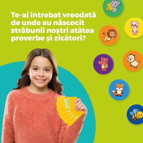 Te-ai întrebat vreodat&259; de unde au n&259;scocit str&259;bunii no&537;tri atâtea proverbe &537;i zic&259;tori &536;i mai ales crezi c&259; le &537;tii pe toateDescoper&259; un joc provocator &537;i super amuzant ce te poart&259; într-o c&259;l&259;torie nostalgic&259; prin satele pline de via&539;&259; acolo unde s-au n&259;scut proverbele române&537;ti O ocazie numai bun&259; s&259; le poveste&537;ti copiilor 