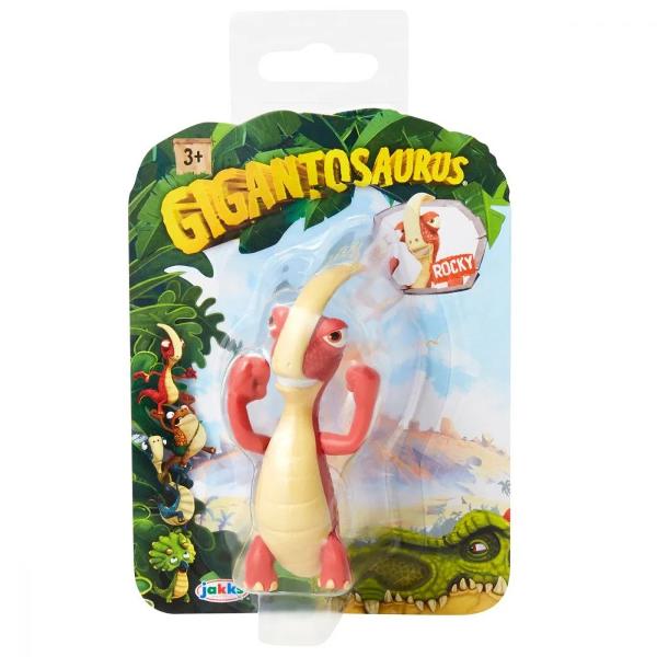 Pentru Baieti FeteVarsta 3 - 4 ani 4 - 5 ani 5 - 7 ani 7 - 8 aniCuloare RosuBrand GigantosaurusAduna cat mai multe figurine dinozauri si porneste in aventura GigantosaurusPachetul contine- 1x figurina dinozaur Dimensiuni produs in ambalaj 63 x 107 x 142Varsta recomandata 3 ani Atentie Contraindicat copiilor mai mici de 3 ani