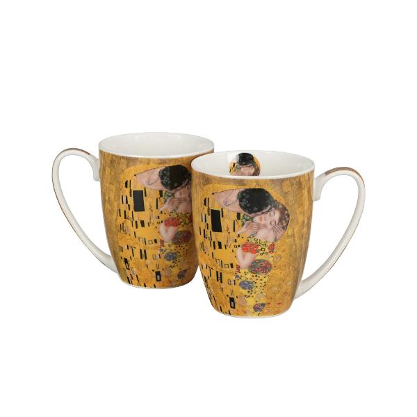 Setul „Theâ&194;&128;¯Kiss” include douÄ&194;&131; cÄ&194;&131;ni elegante realizate din porÈ&194;&155;elan fin cu un finisaj delicat È&194;&153;i luciu subtil Fiecare canÄ&194;&131; are capacitatea de aproximativ 360â&194;&128;¯ml fiind idealÄ&194;&131; pentru cafea ceai sau ciocolatÄ&194;&131; caldÄ&194;&131;p data-start314 