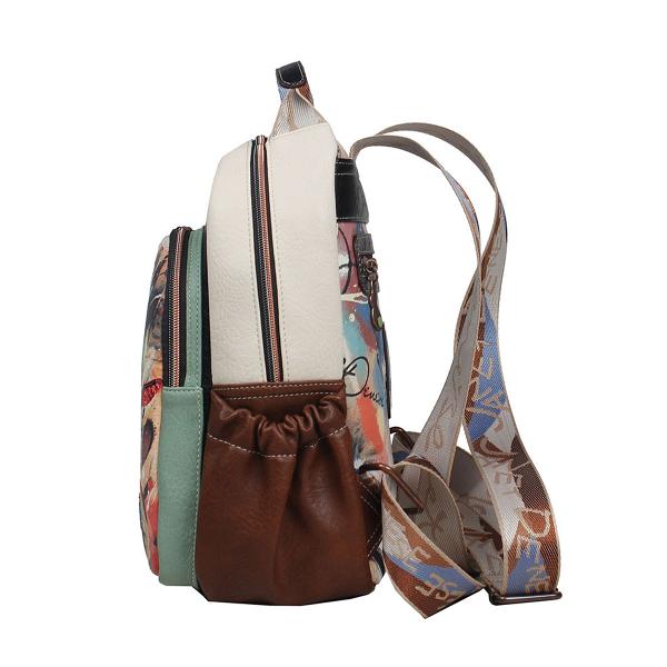 Rucsac fashion janet 24x15x30 cm TV0001210Material material textil si piele ecologica