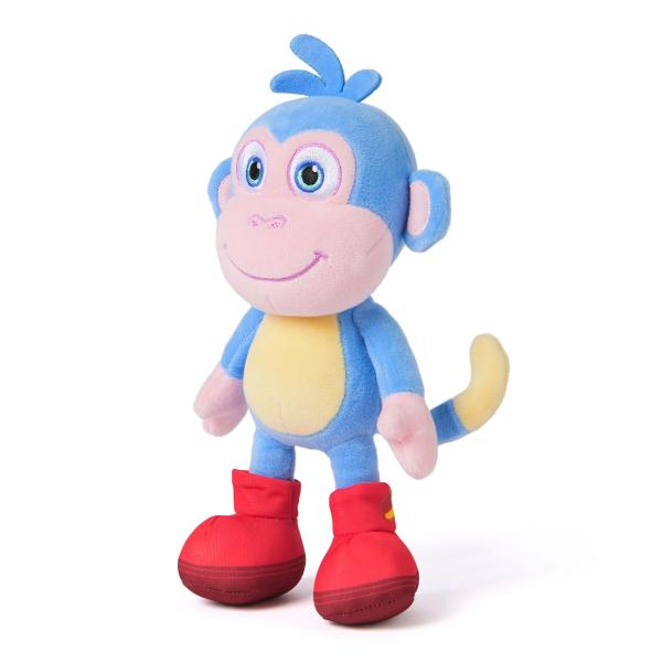 Acest plus inspirat din universul Dora este realizat din materiale moi si placute la atingere fiind ideal pentru joaca imbratisare si momentele de relaxare ale copiilor Designul colorat si prietenos il face usor de recunoscut si atractiv iar dimensiunea sa este potrivita pentru mainile celor mici putand fi oriunde cu usurinta Jucaria incurajeaza jocul de rol imaginatia si dezvoltarea emotionala oferind copiilor un companion de incredere in aventurile zilnice Este o alegere potrivita 