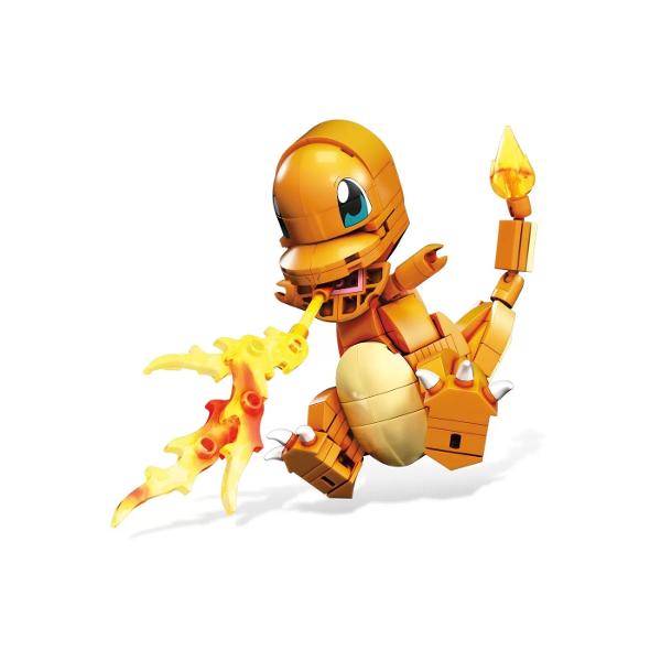 Set de Constructie Mega Construcx Medium Pokemon Charmander Gky96  14 cm 180 de piese Pokémon cu model autentic vine cu detalii care respira focul Ideala pentru varsta de 7 ani si peste aceasta jucarie de constructie ofera experiente de constructie si joaca pentru a dezvolta creativitatea si abilitatile de rezolvare a problemelor Caramizile se combina cu toate seturile de constructii Mega Construx si sunt compatibile cu marcile majore