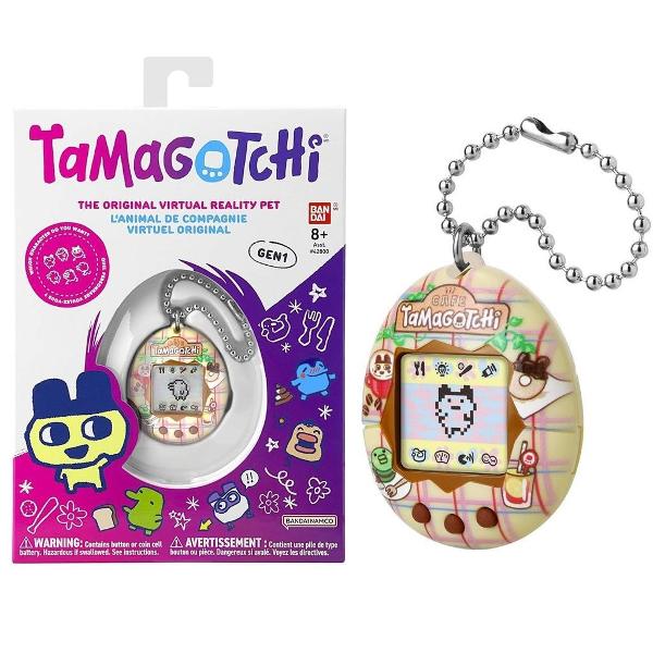 Jucaria Tamagotchi Bandai  Original readduce in prim-plan celebrul animalut virtual care a cucerit generatii intregi Cu un design clasic in forma de sau si ecran alb-negru acest Tamagotchi ofera experienta autentica a jocului original in care copilul trebuie sa aiba grija de personajul sau virtual de la nastere pana la maturitate Prin intermediul comenzilor simple utilizatorul poate hrani curata juca si educa animalutul virtual fiecare actiune influentand evolutia acestuia Jocul 