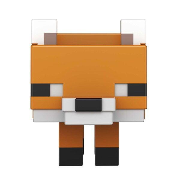 Creeaza exploreaza si supravietuieste cu figurile Minecraft Aceste figurine de actiune au fost create in mod autentic folosind designul pixelat al jocului video asa ca sunt grozave pentru joc si afisare Articulatiile mobile permit personajelor emblematice sa atinga ipostaze de actiune Fiecare figurina vine cu o piesa Build A Portal Jucatorii le pot colecta pe toate pentru a construi un portal complet Minecraft End care este de doua ori mai inalt decat figura Este un cadou grozav pentru 