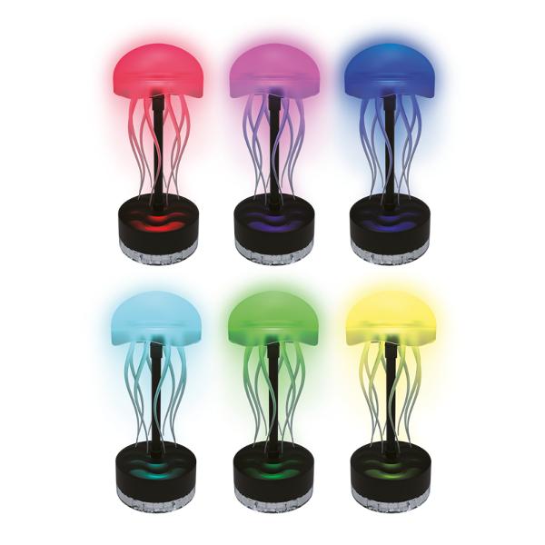 Construie&537;te o lamp&259; &icirc;n form&259; de meduz&259; asambl&acirc;nd piesele &537;i angrenajele Lampa se aprinde &icirc;n 6 combina&539;ii diferite de culori care se pot schimba automat Tentaculele unduiesc cu o mi&537;care hipnotic&259; relaxant&259; Ajusteaz&259; angrenajele pentru a schimba mi&537;c&259;rile Dimensiune 19 cm Func&539;ioneaz&259; cu cablul USB inclus Instruc&539;iuni ilustrate pas cu pasInclude 70 de piese1 cablu USB- type C 