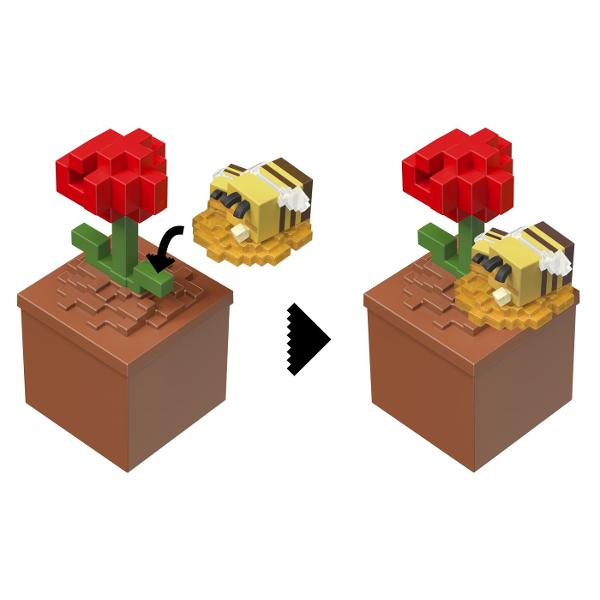 Colectia Minecraft Mini Mode Mining include un set de jucarii care va captiva imaginatia copiilor Fiecare set contine un container o figurina un accesoriu si nisip modelabil Figurinele Mini Mode sunt disponibile in diferite ipostaze amuzante si sunt fidele designului pixelat specific jocului Minecraft Aceste figurine vor aduce jocul preferat al copiilor direct in mana lor Pot fi colectionate si pot fi utilizate pentru a crea povesti palpitante si aventuri nebanuite Containerele tematice 