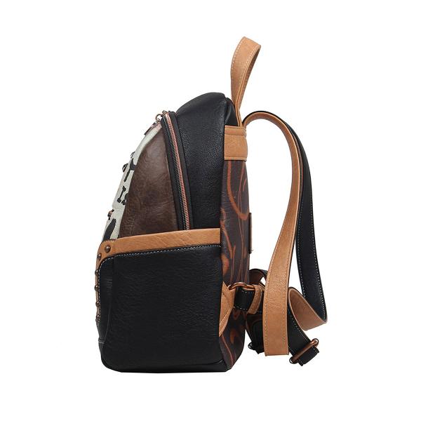 Rucsac dama Janet Art Gallery 25X13X31 cm TV000101Material material textil si piele ecologica