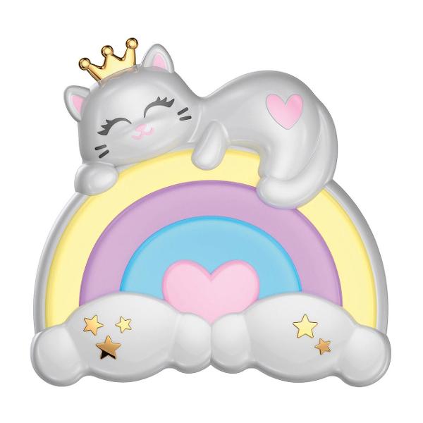 Un set pentru machiaj Crazy Chic care urmeaza tendinta curcubeului foarte iubita de fete Doua tavi pline cu farduri de ochi rujuri luciu de buze si lacuri de unghii ideale pentru a le lua cu tine oriunde