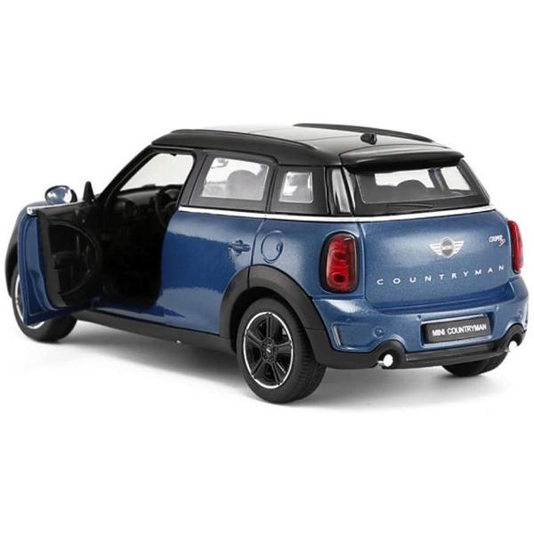 Masinuta are proportiile ideale pentru momente pline de distractie si amuzament avand dimensiunile in centimetri dupa cum urmeaza  1776 Masinuta metalica MiniCooper scara 1 la 24 are anvelope de cauciuc si un design detaliat interior-exterior realizat din materiale metalice turnate cu accesorii realizate din material plastic de calitate superioara Copilul dumneavoastra se poate juca in voie cu masina metalica MiniCooper de la brandul international Rastar Nicio cursa nu este imposibil 