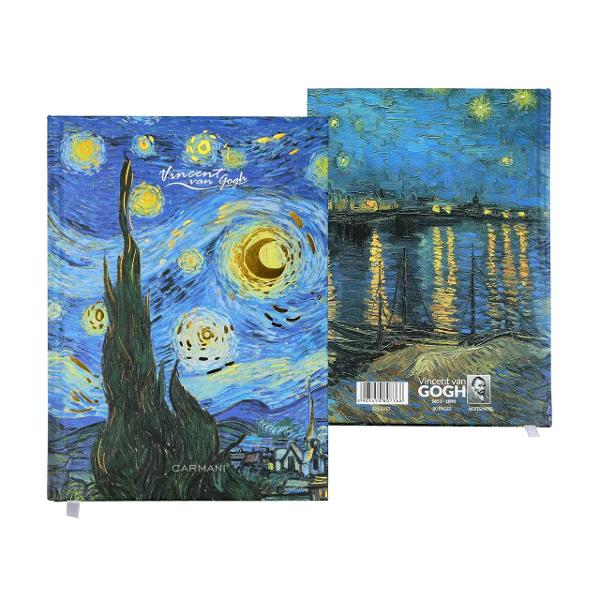 Bloc notes Van Gogh Noapte Instelata 21x145 cm 80 file 0215057