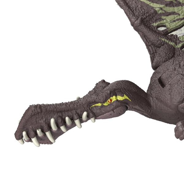 Aceste figurine de actiune cu dinozauri Strike Attack inspirate de Jurassic World Dominion au o singura functie de lovire articulatii mobile forma si culoare realiste Aduceti dinozaurul &bdquola viata&rdquo folosind Realitatea Augmentata Scaneaza codul de urmarire ascuns in aplicatia gratuita Jurassic World Facts cu un dispozitiv inteligent compatibil Android sau iOS nu este inclus pentru a debloca experiente si jocuri AR Culorile si stilurile pot varia Copiii pot explora 