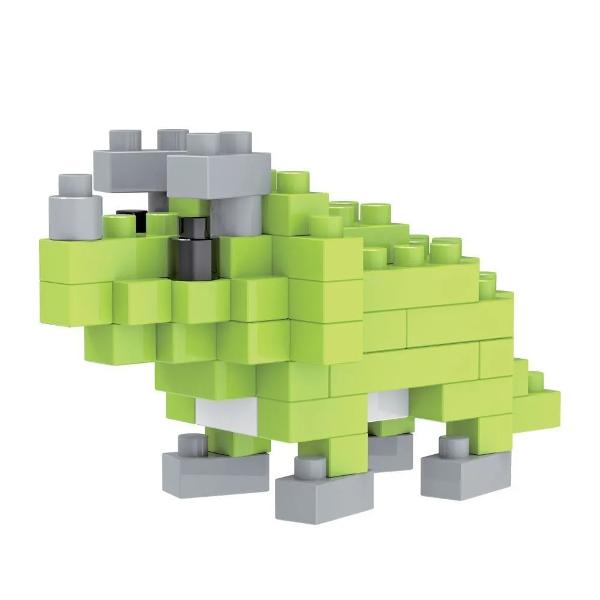Set Mini Bocuri de constructie Dinozaur de la Keycraft este o jucarie de constructie potrivita pentru copiii pasionati de dinozauri si activitati creative Fiecare cutie contine piese mici de tip bloc care se asambleaza pentru a forma un mini dinozaur colorat ideal pentru joaca colectie sau cadou Produsul ajuta la dezvoltarea rabdarii atentiei la detalii coordonarii mana-ochi si imaginatiei Modelele sunt disponibile in variante diferite si se pot colectiona Recomandat copiilor cu 