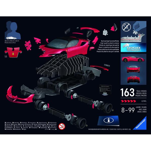 Descopera colectia de Puzzle-uri 3D Ravensburger Iconics icoane care fascineaza Cunoaste colectia tridimensionala de masini cult creata pentru pasionatii de automobilism Detaliile redate cu precizie aspectul realist si rotile mobile impresioneaza Dupa asamblare vor deveni o decoratiune frumoasa pentru interiorul tau O experienta unica de imbinare a pieselor si de construire a unui model tridimensional Detalii redate fidel si roti mobile O decoratiune frumoasa pentru orice interior 