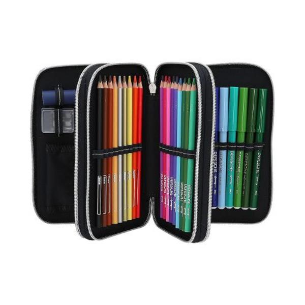 Penarul triplu &537;colar&nbsp;Depesche Action World&nbsp;cu tematic&259; Gaming este companionul ideal pentru tinerii pasiona&539;i de curse auto &537;i jocuri video Confec&539;ionat din 100 poliester penarul este durabil &537;i rezistent la utilizarea zilnic&259; men&539;in&acirc;nd &icirc;n acela&537;i timp toate materialele &537;colare organizate &537;i u&537;or accesibile &Icirc;n fa&539;&259; pe penar ve&539;i g&259;si o scen&259; 