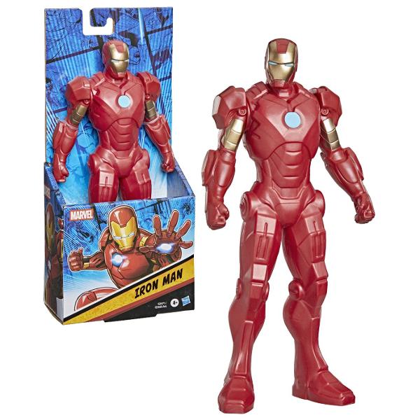 Figurina de actiune Marvel cu inaltimea de aproximativ 20 cm inspirata de indragitii supereroi din universul Marvel Designul detaliat si culorile specifice fiecarui personaj permit recrearea scenelor preferate si inventarea unor noi aventuri pline de actiune Figurina este potrivita pentru joaca de rol contribuind la dezvoltarea imaginatiei si creativitatii copiilor dar poate fi folosita si ca obiect de colectie Colectia poate include personaje precum Iron Man Spider-Man Hulk Captain 