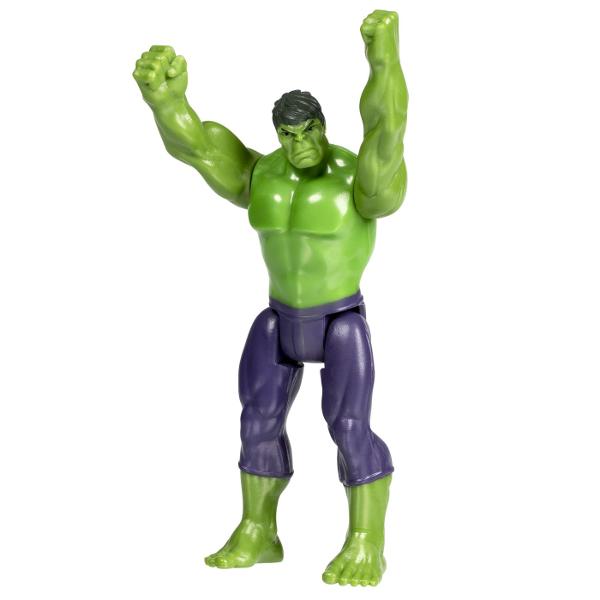 Figurina Marvel de 95 cm aduce in joaca universul spectaculos al supereroilor si este ideala pentru recrearea scenelor de actiune sau inventarea unor aventuri noi Figurina are un design inspirat de personajele emblematice Marvel cu detalii specifice si elemente articulate care permit diferite pozitii de joaca Dimensiunea compacta o face usor de manevrat transportat si integrat in colectiile de figurine ale copiilor Produsul este disponibil in mai multe modele fiecare figurina fiind 