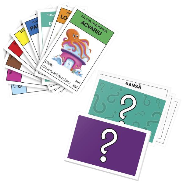 Fiecare miliardar incepe de undeva Acest joc 2 in 1 Monopoly Junior pentru copii include o tabla cu doua fete si 2 niveluri de dificultate astfel incat familiile pot alege nivelul care li se potriveste cel mai bine Nivelul 1 este recomandat pentru copiii cu varsta de 4 sau 5 ani si ajuta copiii sa exerseze potrivirea si numaratul cand numara spatii potrivesc imagini si cumpara proprietati Castiga jucatorul cu cele mai multe proprietati &Icircntoarce tabla de joc pentru a trece la 