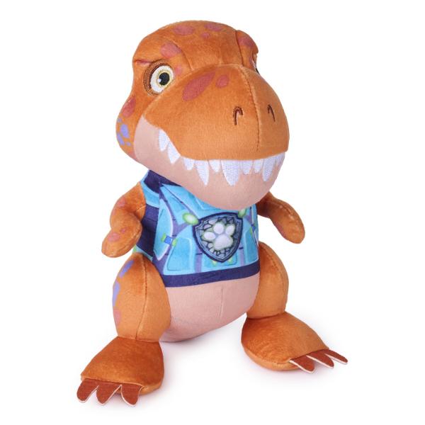 Figurina de plus Patrula Catelusilor Filmul cu Dinozauri Pup Pals este inspirata de personajele indragite din aventurile Patrula Catelusilor si este realizata din material moale si placut la atingere Designul colorat detaliile brodate si tinutele tematice inspirate din film transforma fiecare personaj intr-un companion potrivit pentru joaca imbratisari sau colectie Copiii pot recrea aventurile preferate sau pot inventa propriile misiuni alaturi de eroii Patrula Catelusilor Produsul se vinde 