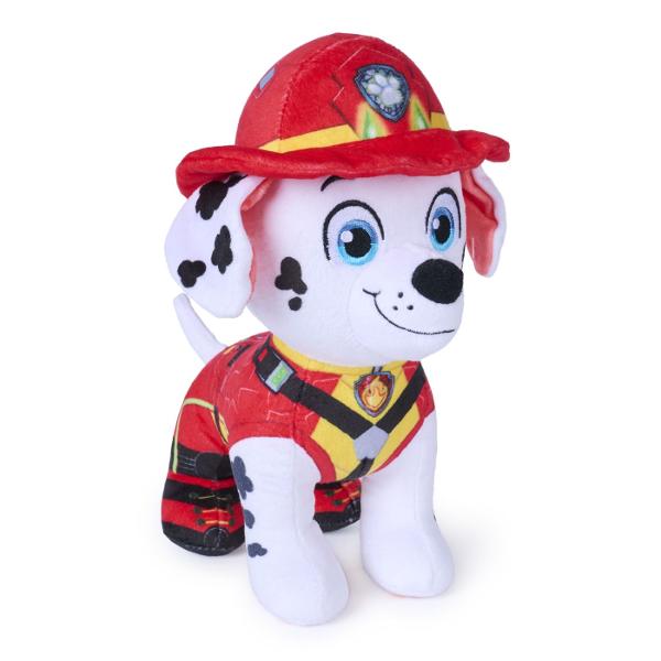 Figurina de plus Patrula Catelusilor Filmul cu Dinozauri Pup Pals este inspirata de personajele indragite din aventurile Patrula Catelusilor si este realizata din material moale si placut la atingere Designul colorat detaliile brodate si tinutele tematice inspirate din film transforma fiecare personaj intr-un companion potrivit pentru joaca imbratisari sau colectie Copiii pot recrea aventurile preferate sau pot inventa propriile misiuni alaturi de eroii Patrula Catelusilor Produsul se vinde 