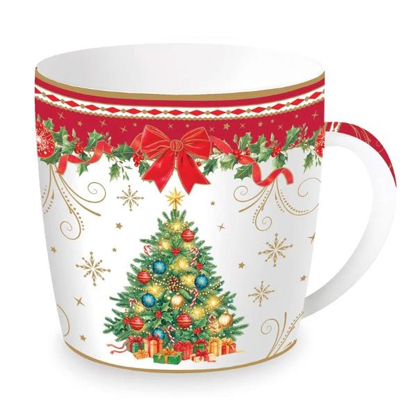 Transform&259; fiecare pauz&259; de cafea sau ceai &icirc;ntr-un moment plin de magie cu cana din por&539;elan Easy Life colec&539;ia Christmas Heritage Inspirat&259; de farmecul tradi&539;ional al Cr&259;ciunului aceast&259; can&259; &icirc;mbin&259; elegan&539;a por&539;elanului cu atmosfera cald&259; &537;i primitoare a s&259;rb&259;torilor de iarn&259;Cu o capacitate de 