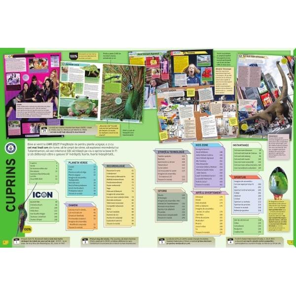 Cele mai uimitoare recorduri ale lumii se &icirc;nt&acirc;lnesc &icirc;ntr-o nou&259; edi&539;ie Guinness World Records creat&259; pentru min&539;ile curioase &537;i pentru &icirc;ntreaga familieGuinness World Records 2027 aduce cele mai recente performan&539;e care au dobor&acirc;t recorduri reunite &icirc;n 8 capitole pline de informa&539;ii &537;i surprize De la natur&259; &537;i oameni la 