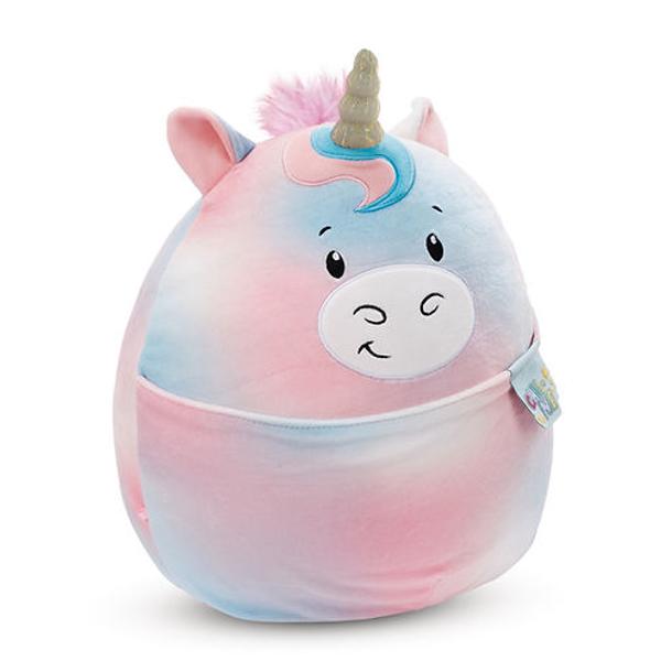 Unicornul nostru NICI este un companion irezistibil de moale &537;i pl&259;cut la atingere perfect pentru momente de relaxare &537;i &icirc;mbr&259;&539;i&537;&259;ri pline de afec&539;iune Acest mic unicorn adorabil se remarc&259; prin forma sa dr&259;g&259;la&537;&259; &537;i rotunjit&259; &icirc;n nuan&539;e pastelate superbe de roz &537;i albastru av&acirc;nd un corn magic pe frunte ochi bl&acirc;nzi &537;i expresivi urechi simpatice&nbsp;Confec&539;ionat 