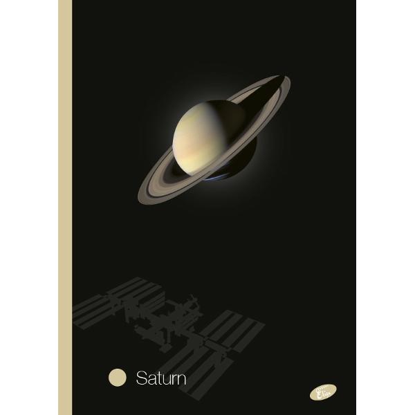 Caiet A4 capsat Dictando 60 file 80gr Planets ELS70315Pretul afisat este per bucata