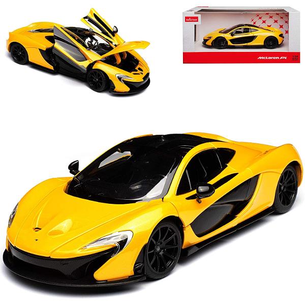 Masinuta are proportiile ideale pentru momente pline de distractie si amuzament avand dimensiunile in centimetri dupa cum urmeaza  198955 Masinuta metalica McLaren P1 scara 1 la 24 are anvelope de cauciuc si un design detaliat interior-exterior realizat din materiale metalice turnate cu accesorii realizate din material plastic de calitate superioara Copilul dumneavoastra se poate juca in voie cu masina metalica McLaren P1 de la brandul international Rastar Nicio cursa nu este 