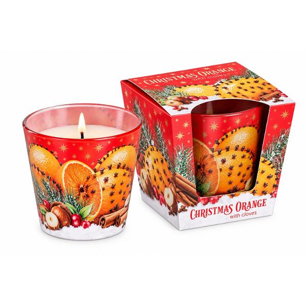 Bucur&259;-te de magia s&259;rb&259;torilor de iarn&259; cu lum&acirc;narea parfumat&259; Christmas Orange with Cloves O combina&539;ie &icirc;nc&acirc;nt&259;toare de portocale zemoase &537;i cui&537;oare aromate care aduce &icirc;n casa ta c&259;ldura prospe&539;imea &537;i farmecul Cr&259;ciunuluiParfumul s&259;u &icirc;mbin&259; notele proaspete de citrice &537;i bergamot&259; 