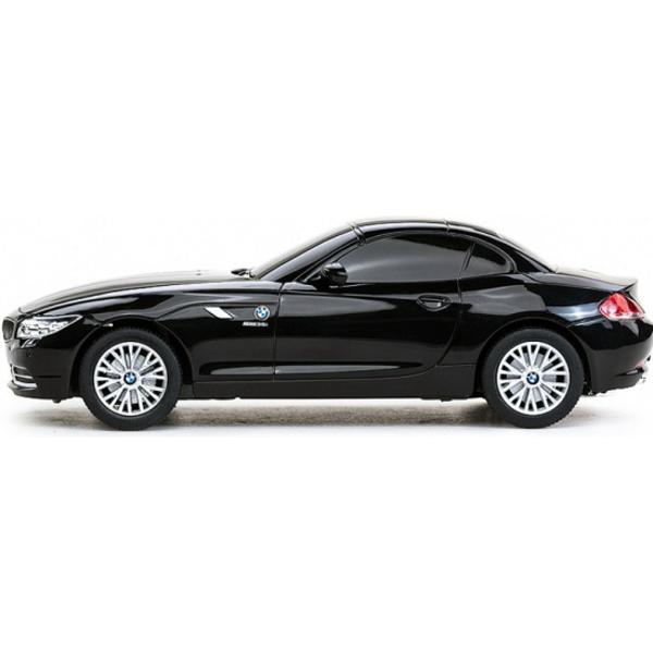 Copilul dumneavoastra se poate juca in voie cu masina cu telecomanda BMW Z4 scara 1 la 24 oferita de brandul international Rastar Nicio cursa nu este imposibil de castigat cu acesta masinuta replica oficiala cu licenta a modelului original construita cu mare atentie la detalii Masinuta are proportiile ideale pentru momente pline de distractie si amuzament avand dimensiunile in centimetri dupa cum urmeaza  1899252Masinuta functioneaza pe frecventa de 24GAlimentarea se face astfel  