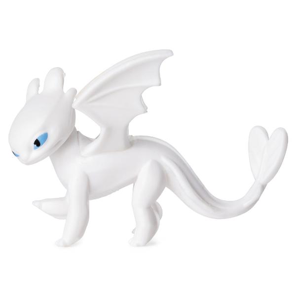 Descopera dragonii misteriosi din insula Berk si de mai departe Personajele tale dragon preferate din Cum sa iti dresezi dragonul sunt disponibile ca mini-figurine detaliate Ce dragon vei gasi in interiorul ambalajului Poti adauga colectiei dragoni obisnuiti rari sau greu de gasit Anumiti Dragoni misteriosi au solzi sau modele fosforescente vizibile Alti dragoni au modele fosforescente ascunse care se vad doar la lumina ultravioleta in seturile de joc Lumea ascunsa vandute 