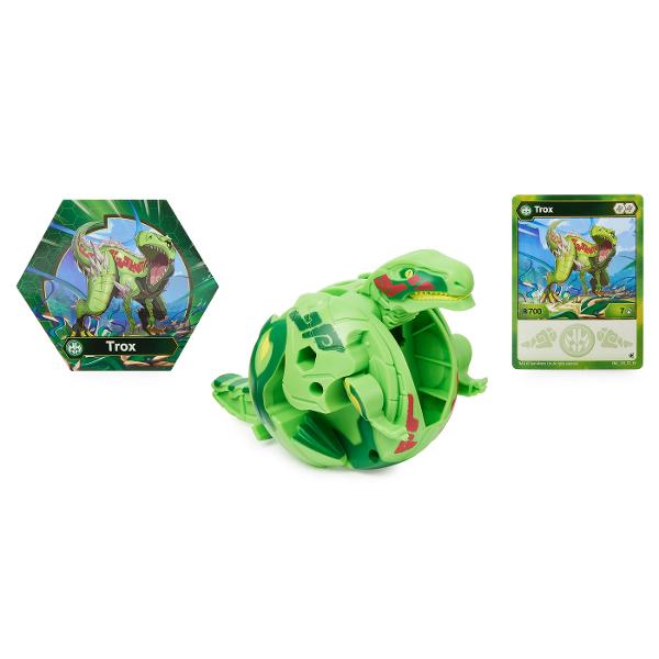 Bakugan-ul tau preferat tocmai a devenit mai mareDezlantuie puterea lui Deka Bakugan care sunt versiuni in marime uriasa ale personajelor tale Bakugan preferate din serialul de succes acum pe NETFLIX Transforma-ti Bakuganii rostogolindu-i pe GeoCore mari si exclusive incluse si se vor deschide transformandu-se dintr-o forma unica de Bakugan Deka gata de lupta Fiecare Deka Bakugan are niste detalii minunate simbolul factiunii sale si o transformare diferita dandu-i viata 