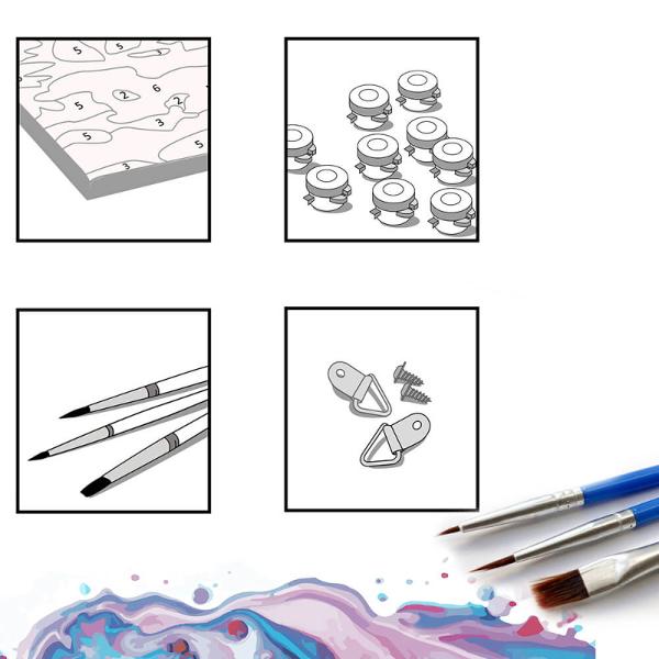 Set pictura pe numere panza Camp de maci rosii in amurg 40x50 cmDimensiuni 40 x 50 x 15 cmMaterial panza 70 poliester  30 bumbac vopseluri acriliceUrmareste pasii simpli ai pictarii pe numere si bucura-te de o experienta placuta Porneste intr-o noua aventura si creaza si tu acest tablou in culori calde cu titlul Camp de maci rosii in amurg 40x50 cm cu ajutorul materialelor incluse in acest set de pictura pe numere pentru adulti Totul este deja setat 