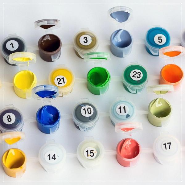 Vrei un cadou pentru copilul tau Sau o activitate prin care sa il tii departe de telefon sau tableta Alege un set de&nbsp;Pictura pe NumereCe include setul pentru copii&9679; panza din bumbac cu desen conturat de dimensiune 30x30 cm si&9679; intinsa pe rama din lemn;&9679; tuburi cu vopsea acrilica de inalta calitate ce nu necesita amestecare cu apa;&9679; 2 pensule de dimensuni diferite;&9679; o coala de hartie tip ciorna cu 