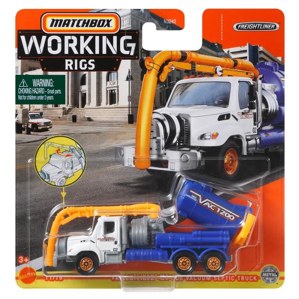 Masinutele utilitare de impins de la Matchbox ofera aventuri realiste pentru copii si posibilitati numeroase de joaca Colectioneaza-le pe toate pentru un joc mai complex si mai distractiv