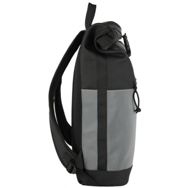 Rucsac Bowie - New York Rolltop culoare negruRucsacul Bowie – New York combina stilul modern confortul si functionalitatea intr-un design atragator oferindu-ti spatiu generos de depozitare si o protectie optima pentru obiectele personale Cu posibilitatea de ajustare si flexibilitate acest rucsac iti ofera confort maxim in timpul purtarii si se adapteaza nevoilor tale in orice situatie fiind partenerul perfect pentru calatorii rapide si pline de stil Cu fata acoperita 