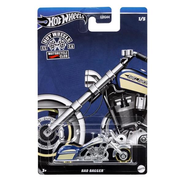 Motocicletele Hot Wheels Motorcycle Club sunt modele detaliate al motocicletei din seria Exclusive Au un design si un ambalaj exclusiv stralucitor care vor atrage fanii marcii Designul la scara 164 a fost dezvoltat cu atentie pe baza unui model real Recomandat copiilor peste 3 aniAtentie Pret per bucata Nu se poate alege modelul se livreaza in functie de disponibilitatea din stoc