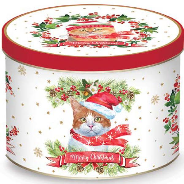 Cana de portelan in cutie metalica Christmas Cats 350 ml Easy Life R0119xcatAtentie Pret per bucata Acest model este disponibil in 4 modele diferite Va rugam sa precizati modelul dorit printr-un comentariu la plasarea comenzii