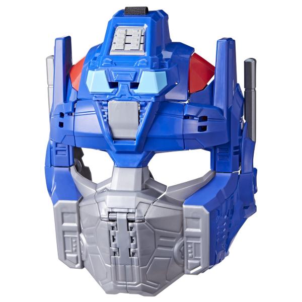 Fanii pot experimenta originile epice ale robotilor Transformers cu aceasta figura de actiune Transformers One Prime Changer Optimus PrimeOrion Pax Aceasta figurina Optimus PrimeOrion Pax de 10 inchi se transforma din robot in masca in 18 pasi Copiii isi pot pune masca si se pot imagina in aventuri fantastice in universul Transformers Cu 2 accesorii care pot fi atasate in modul robot Cifra se bazeaza pe personajul cult din filmul Transformers Transformers One Jucariile interactive 