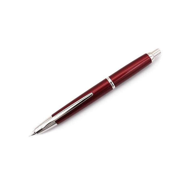Stilou Pilot Capless Decimo Rhodium varf fin rosu&128395; Stiloul Capless Decimo Rhodium este un stilou incarcat de istorie si tehnologie&128395; Design-ul impresionant impreuna cu ingenioasa tehnologie folosita il face potrivit pentru noua era&128395; Corpul metalic este de-un rosu stralucitor cu accente de rodiu si se asorteaza perfect cu penita din aur de 18K placata de asemenea cu rodiu&128395; Capless este stiloul la care cerneala nu 