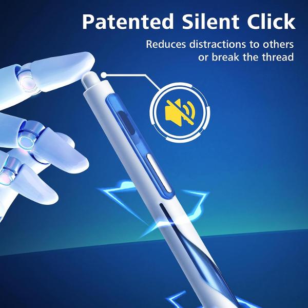 - roller cu uscare rapida Space Up Writech- varf tip bullet cu scriere de 07 mm- tehnologia centrului de greutate scazut si cu 2 bile in varf ofera un control superior si stabilitate pentru o scriere lina si precisa- sistem de click silentios brevetat- clip care se clipseaza in corpul rollerului pentru ai intari designul futurist