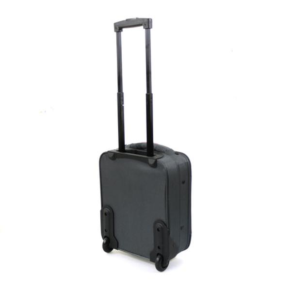 TROLER CARLA GRI CU ROSU 40x30x15cm - 2383Troler cu 2 rotiMaterial PoliesterBuzunar frontal cu fermoarManer superior si suport de sustinere la baza trolerului pentru o manevrare mai usoaraLa interior prezinta bretele elastice pentru fixarea bagajului si un buzunar cu fermoarGreutate 18kg