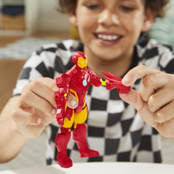 Chiar si cel mai puternic supererou are nevoie uneori de o mana&hellip picior pumn sau accesoriu de ajutor Figurinele de colectie Marvel MixMashers sunt formate din piese care se pot dezasambla si apoi combina pentru a crea figurine unice personalizate Cu 16 puncte de conectare jucariile MixMashers de 12 cm dispun de conectori universali pentru compatibilitate si durabilitate in intreaga gama Vrei sa combini si mai multe puteri Colectioneaza accesoriile incluse si piesele de putere 