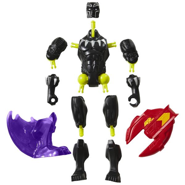 Chiar si cel mai puternic supererou are nevoie uneori de o mana&hellip picior pumn sau accesoriu de ajutor Figurinele de colectie Marvel MixMashers sunt formate din piese care se pot dezasambla si apoi combina pentru a crea figurine unice personalizate Cu 16 puncte de conectare jucariile MixMashers de 12 cm dispun de conectori universali pentru compatibilitate si durabilitate in intreaga gama Vrei sa combini si mai multe puteri Colectioneaza accesoriile incluse si piesele de putere 