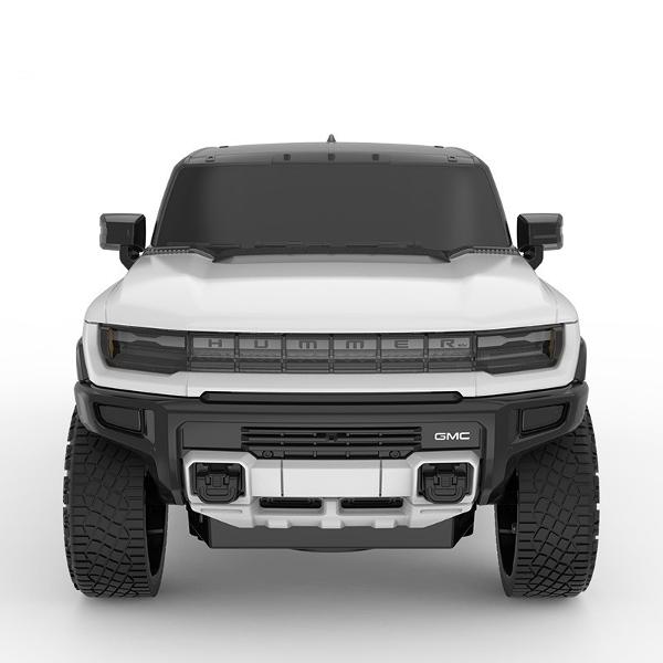 Copilul dumneavoastra se poate juca in voie cu masina cu telecomanda Hummer EV alb scara 1 la 24 oferita de brandul international Rastar Nicio cursa nu este imposibil de castigat cu acesta masinuta replica oficiala cu licenta a modelului original construita cu mare atentie la detalii Masinuta are proportiile ideale pentru momente pline de distractie si amuzament avand dimensiunile in centimetri dupa cum urmeaza  212928Masinuta functioneaza pe frecventa de 24GAlimentarea se face 