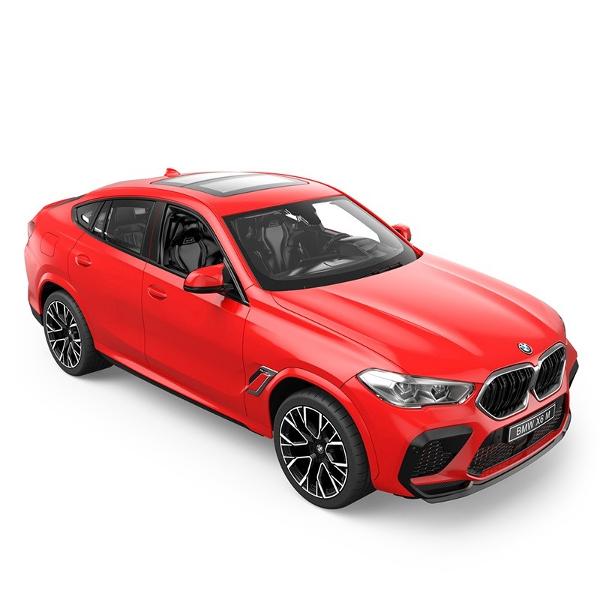 Copilul dumneavoastra se poate juca in voie cu masina cu telecomanda Bmw X6 M scara 1 la 14 oferita de brandul international Rastar Nicio cursa nu este imposibil de castigat cu acesta masinuta replica oficiala cu licenta a modelului original construita cu mare atentie la detalii Masinuta are proportiile ideale pentru momente pline de distractie si amuzament Masinuta functioneaza pe frecventa de 24GAlimentarea se face astfel  pentru masinuta sunt necesare 5 baterii tip AA  iar pentru 